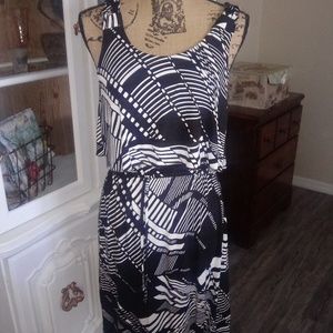 Spence B&W Dress